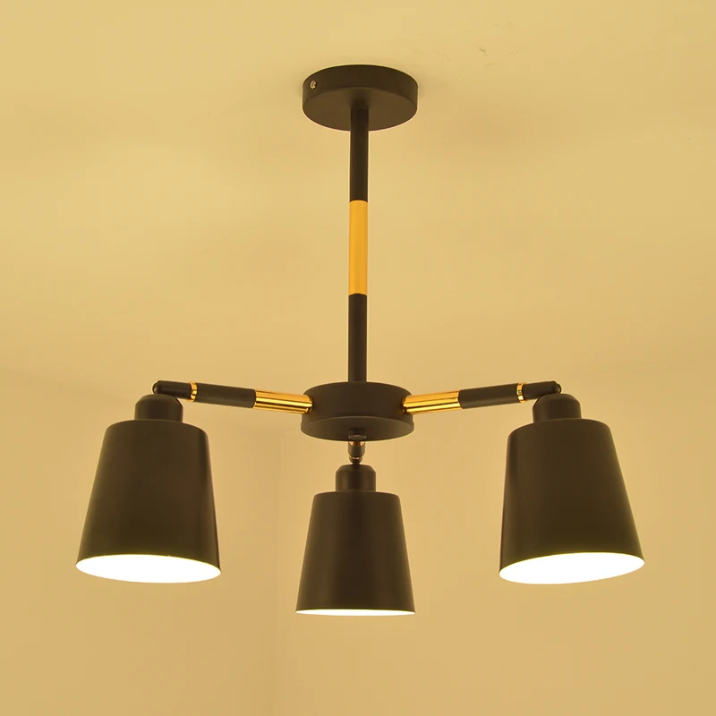 Современный стеклянный подвесной светильник в скандинавском стиле для столовой