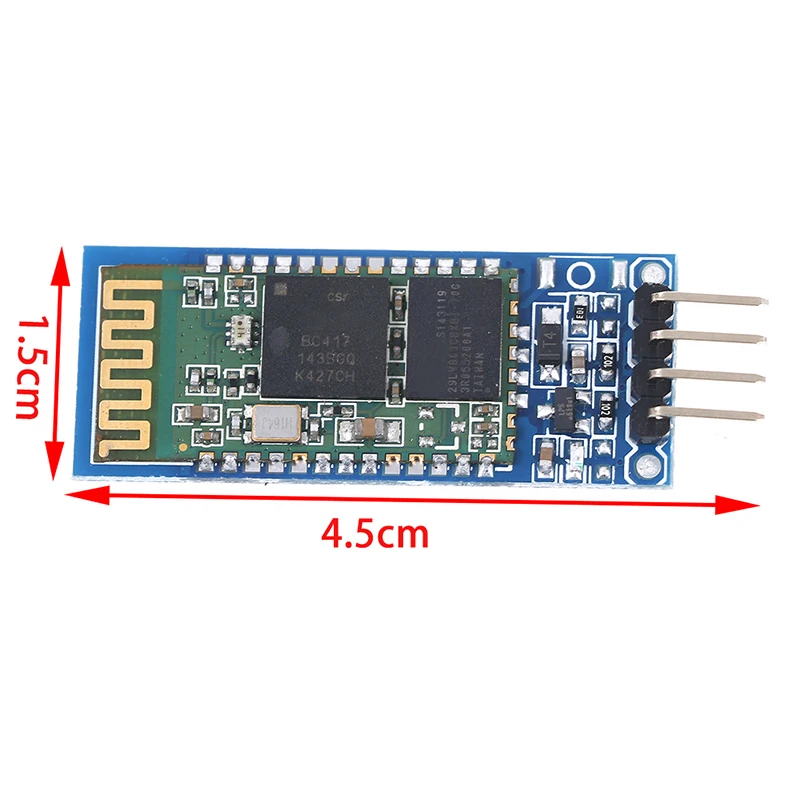 Новый беспроводной Радиочастотный Приемопередатчик Bluetooth HC 06 Slave модуль RS232/ttl для