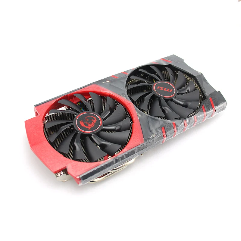 Новый оригинальный кулер для видеокарты MSI GTX960 игровой вентилятор с радиатором