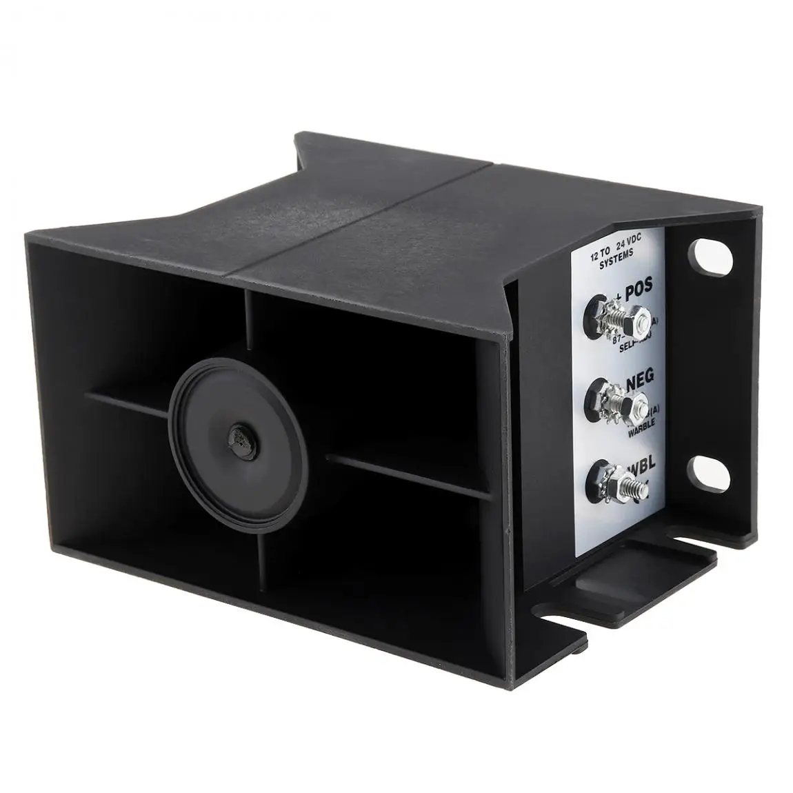30W 12V / 24V Водонепроницаемый обратный звуковой сигнал заднего хода Buzzer с тремя звук