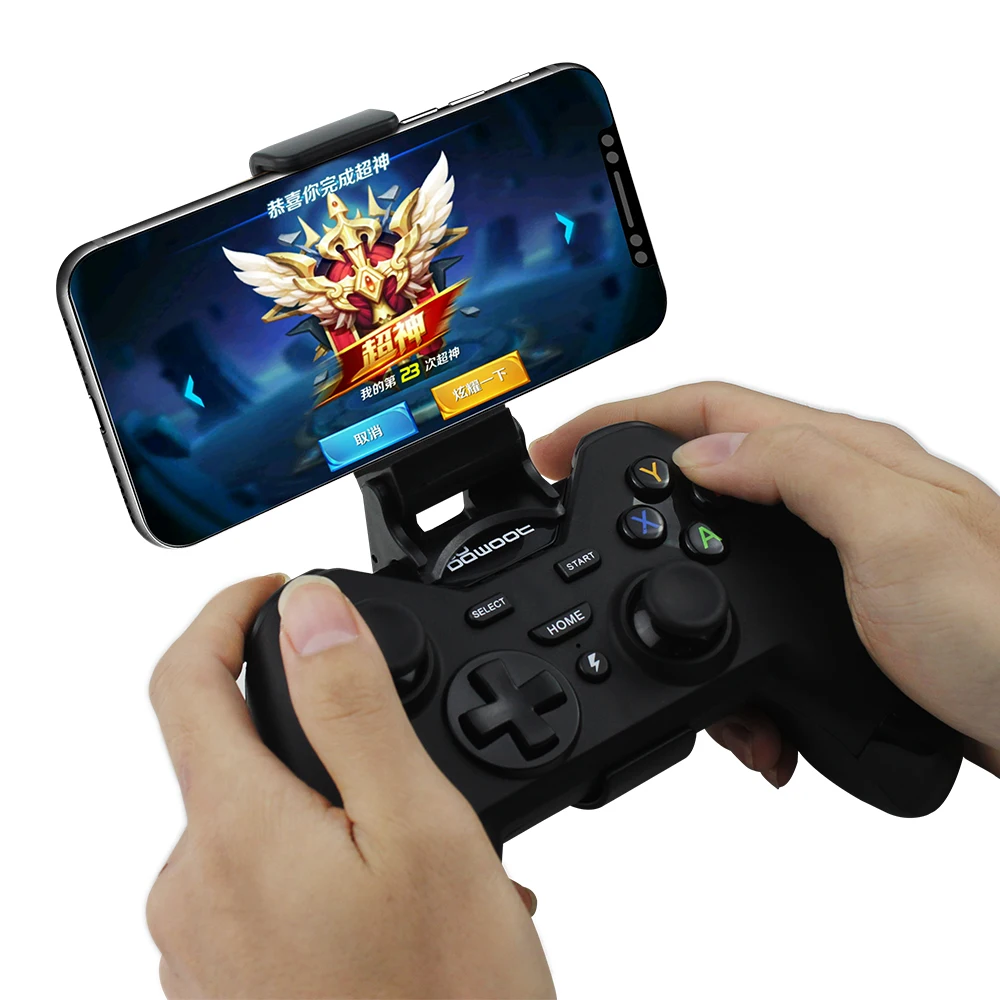 Android игровой контроллер двойной вибраций Беспроводной геймпад джойстик с