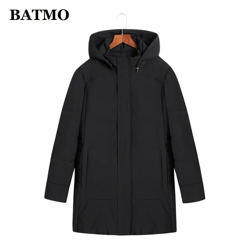 

Парка мужская BATMO, теплая, с капюшоном, большого размера, 2019, L-8XL, для зимы, 195