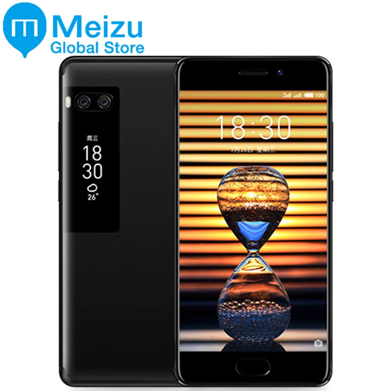 Оригинальный Meizu Pro 7 4 ГБ 64 MTK Helio Octa Core 5 2 &quot1080 P AMOLED Экран двойной сзади 12.0MP г LTE