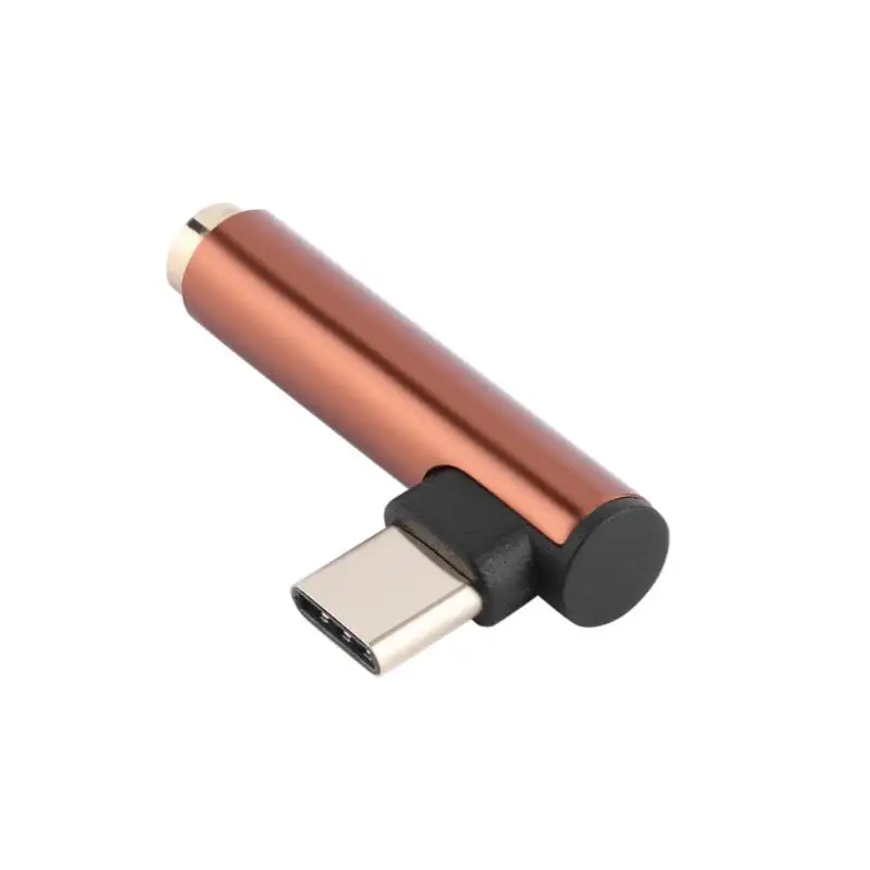 90 градусов аудио конвертер USB C type до 3 5 мм Дополнительный разъем для наушников