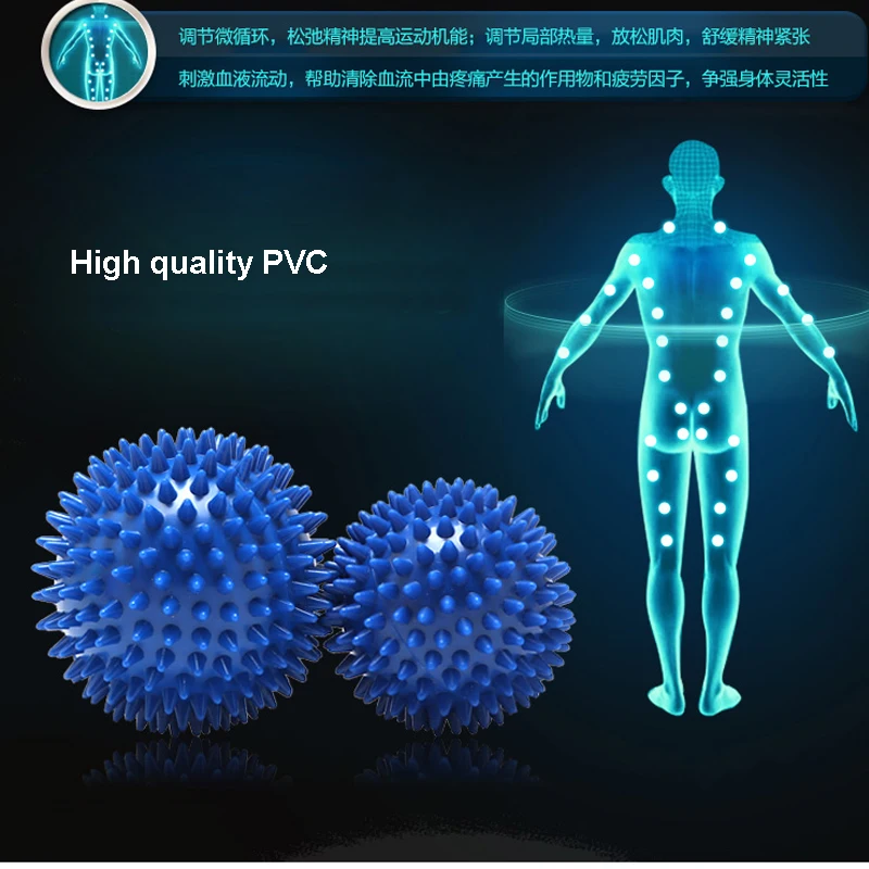 Фитнес-мяч для массажа терапия триггер полный тело упражнения Спорт Кроссфит