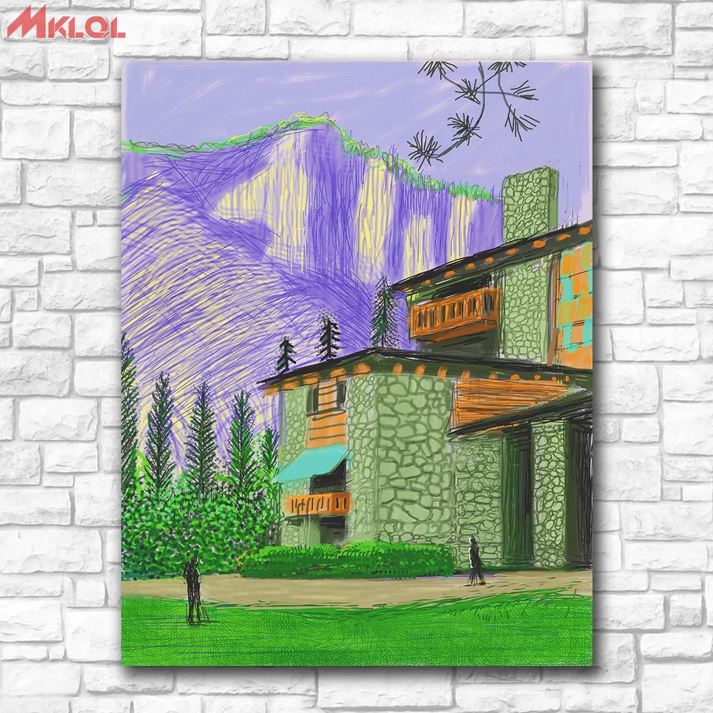 

Fashion Oil Painting Landscape Untitled No. 23 Home Decor On Canvas Modern Wall Art Canvas Print Poster Canvas Painting No Frame