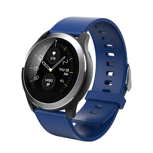 Blue Z03 Смарт-часы PPG+ ЭКГ крови Давление монитор сердечного ритма во время сна Браслет Водонепроницаемый спортивный смарт-браслет Для мужчин Для женщин Smartwatch - Цвет: Blue