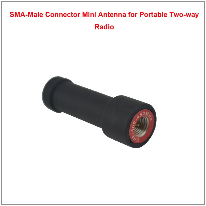 4 см Длина только! Sma-мужской UHF 400-470 мГц 1.5db мини Телевизионные антенны для Портативный двухстороннее Радио