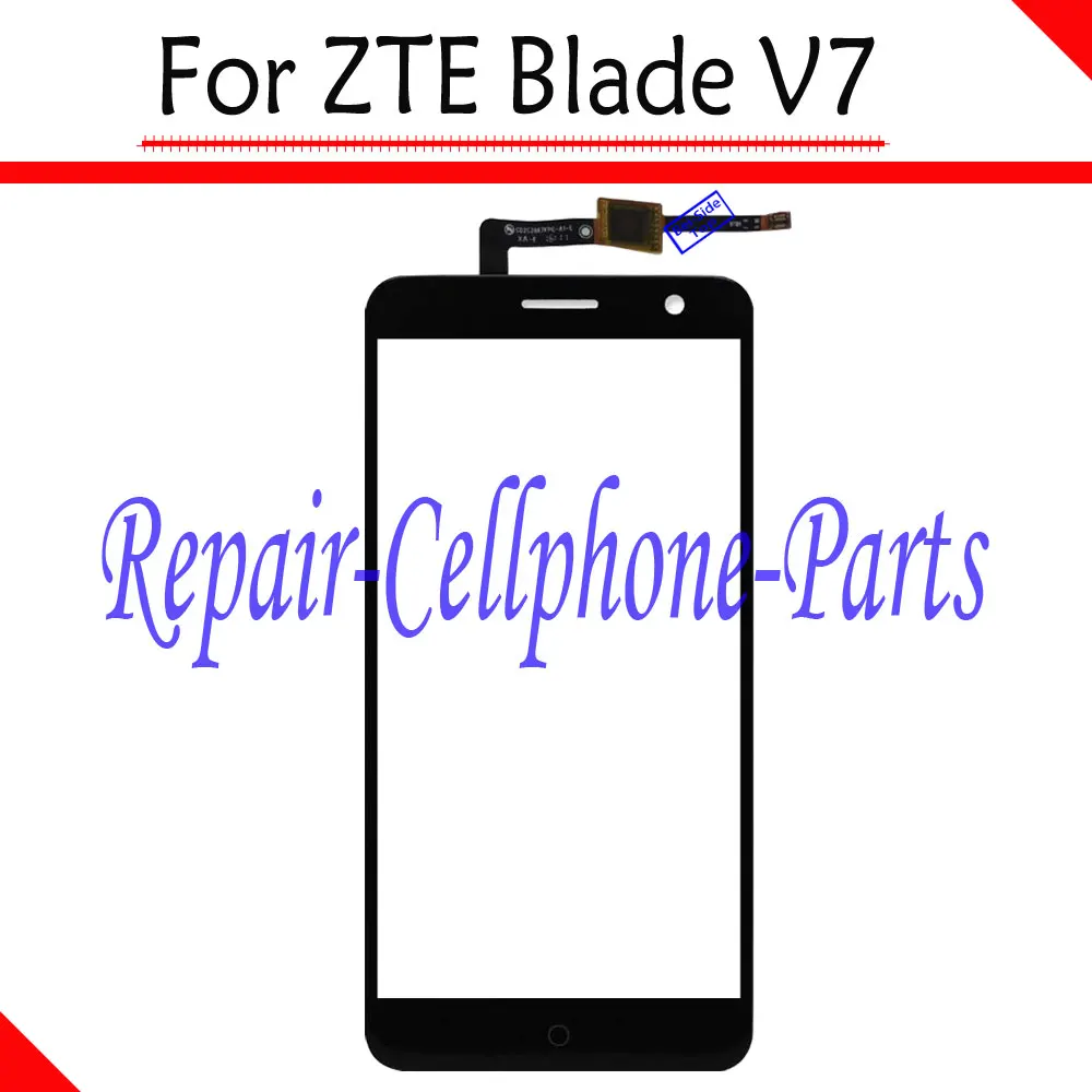 Сменный сенсорный экран 5 2 дюйма для ZTE Blade V7 черный 100% новый дигитайзер стекло