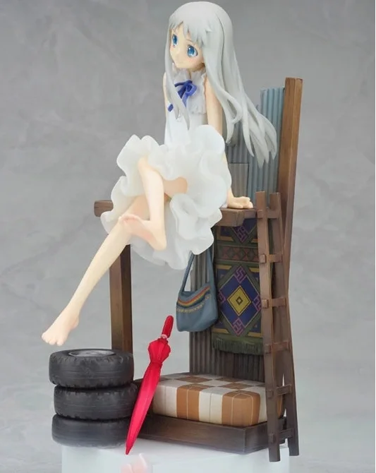 J.G Chen Аниме Anohana Honma Meiko Menma ПВХ фигурка Коллекционная модель игрушки 21 см