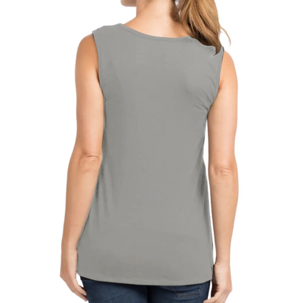 Women Pregnant Nusring Maternity Sleeveless Tops Vest Solid Ruffles Blouse Tops ropa de mujer breastfeeding blouse pregnancy top