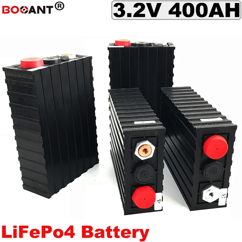 Батарея Deep Cycle 3 2 V LiFePo4 12В 24В 36В 400ач для электровелосипеда хранение солнечной