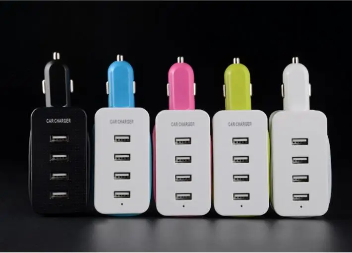 Автомобильное зарядное устройство LVSUN с 4 USB портами 8 А|charger for|charger 4charger for ipad |