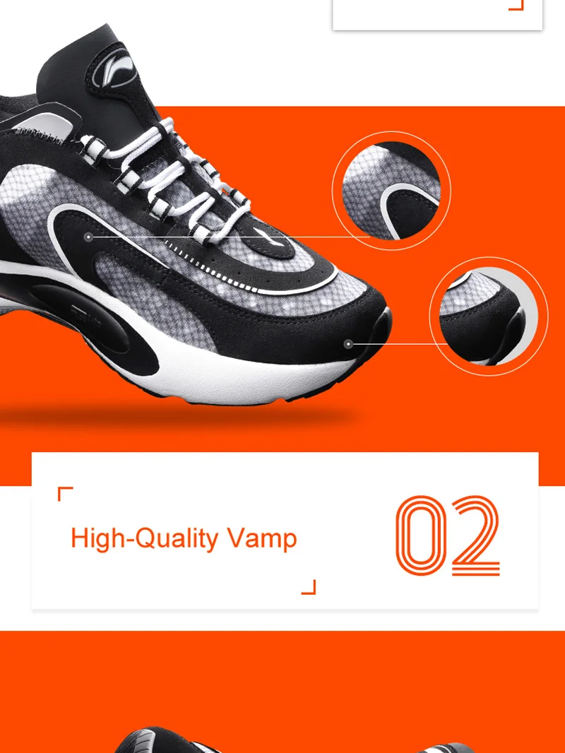 Li-Ning/мужские кроссовки V8 с подушкой, LN CLOUD LITE, Ретро стиль, дышащая подкладка, спортивная обувь для папы, кроссовки ARHP093 XYP913