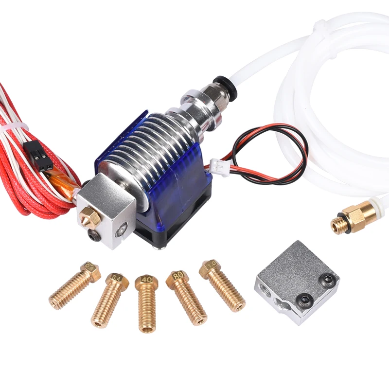 E3D V6 J head Hotend экструдер Volcano сопло для 1 75/3 0 мм наполнитель вентилятора нагреватель