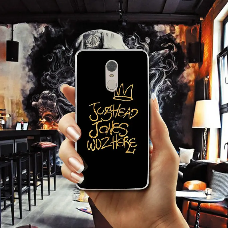 Soft Transparent Cover for Xiaomi Mi Redmi Note 2 3 3S 4 4X 4A 5 5S 6 8 A1 Pro Plus American Tv Riverdale Jughead Jones Style |