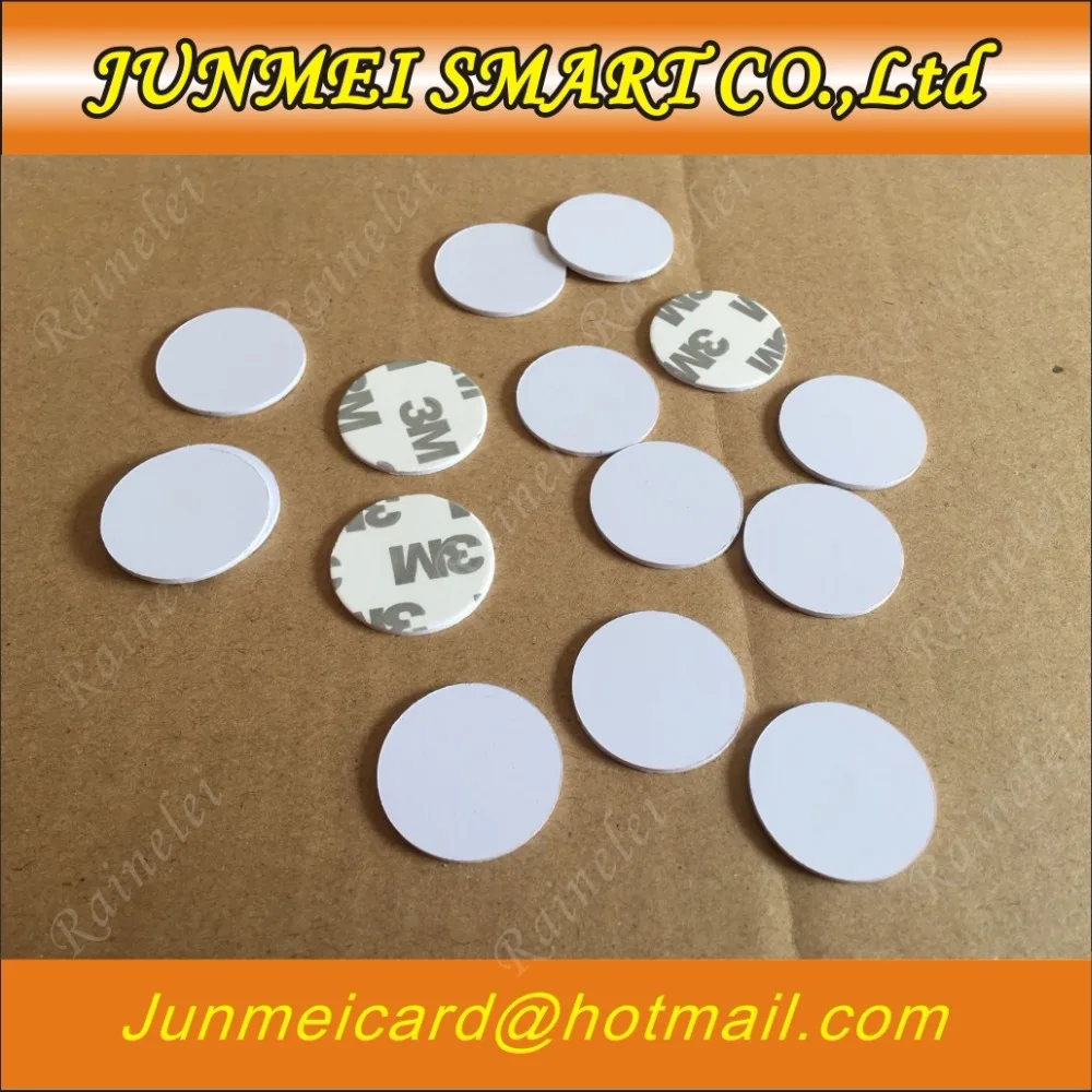 50pcs13.56Mhz UID RFID Клейкая Наклейка круглая монета карта сменная перезаписываемая