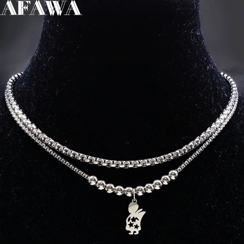 2021 Модные Крылья Ангела из нержавеющей стали для украшений ручной работы