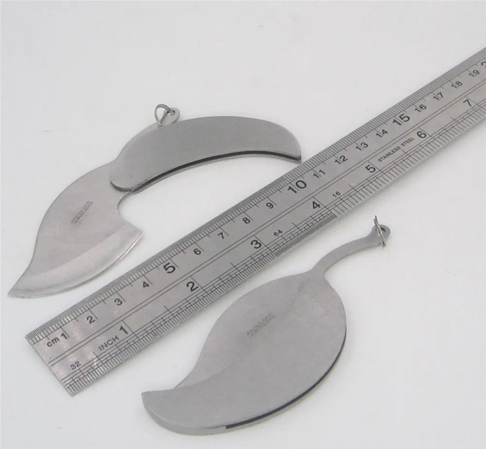 Брелок для ключей из нержавеющей стали портативный карманный мини брелок с