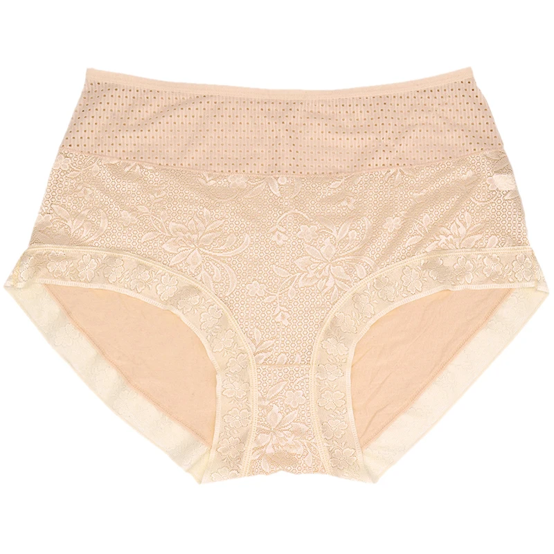 

2019 Women Intimates High Waist Plus Size Underwear Sexy Briefs Seamless Comfortable Panties Spandex 5XL Pink Black Color