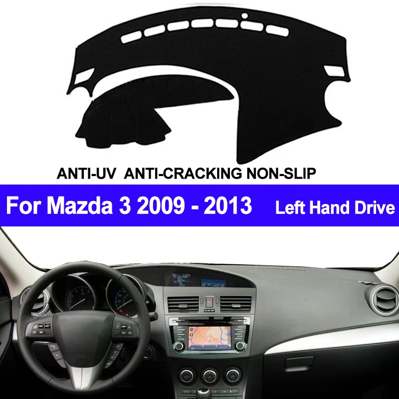 Чехол TAIJS для приборной панели автомобиля Mazda 3 M3 BL 2009 2010 2011 2012 Автомобильная