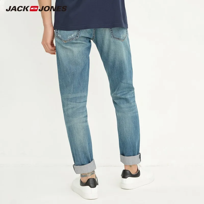 Jack & Jones/Мужские осенне зимние джинсы с потертостями J | 218332515|Мужские джинсы|