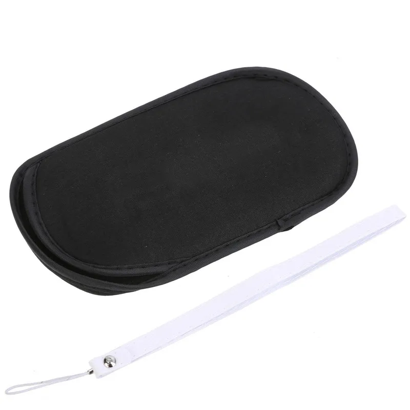 

Mayitr Soft Materials Protective Carrying Storage Bag Pouch Case+hand wrist lanyard for Sony PSP 1000 2000 3000