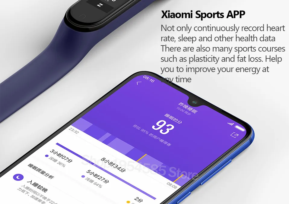 Новинка, Xiaomi mi-браслет 4 с цветным смарт-экраном, браслет для фитнеса, сердечного ритма, 135 мА/ч, Bluetooth, 5,0, 50 м, для плавания, mi ng, водонепроницаемый