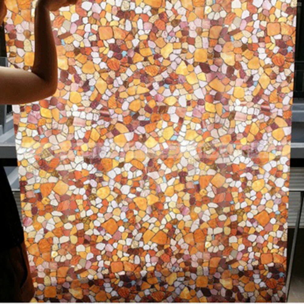 Funlife Электростатическая рефракция 3D Маленькая треугольная клеевая пленка с