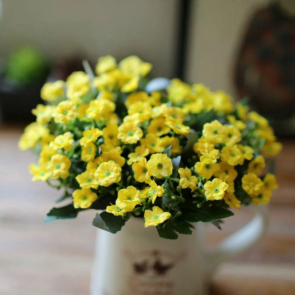 Искусственный Шелковый цветок букет орхидеи 36 головок для украшения дома и