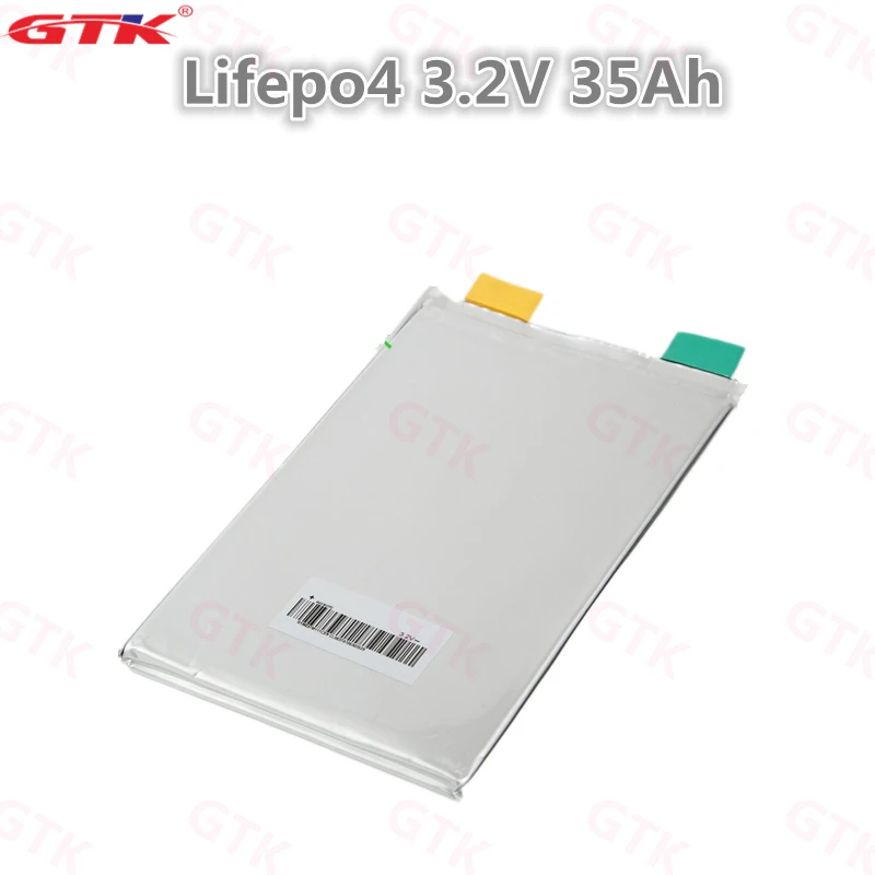 GTK 1 шт. Lifepo4 3 2 В 35Ah мягкая сумка батарея для Ремонтный комплект батарей Солнечная