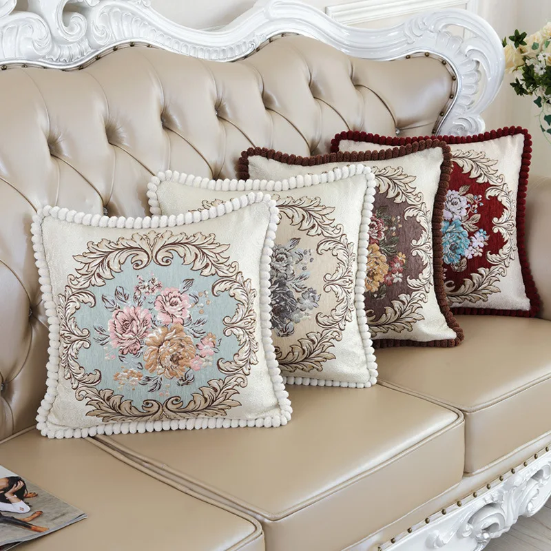 Square Decorative cushion covers throw pillow case cover for sofa pillowcase housse de coussin kussenhoes Home Decor | Дом и сад