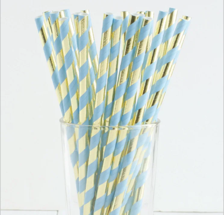 25pcs blue straw 8 шт. 7 дюймов розовый синий день рождения Свадебная вечеринка Принадлежности Декор блюдо для торта одноразовые бумага "Принцесса" тарелки Детские невесты душ сувениры - Цвет: 25pcs blue straw