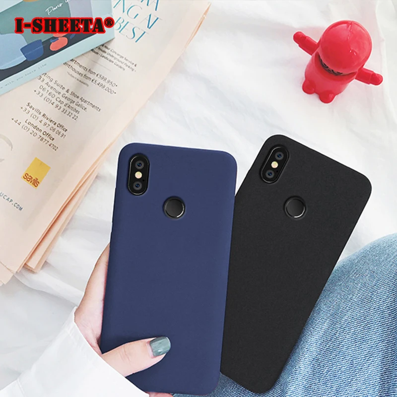 Ударопрочный ультра тонкий для Xiaomi Redmi Note 5 6 7 Pro Plus 6A 5pro матовый песчаник мягкий
