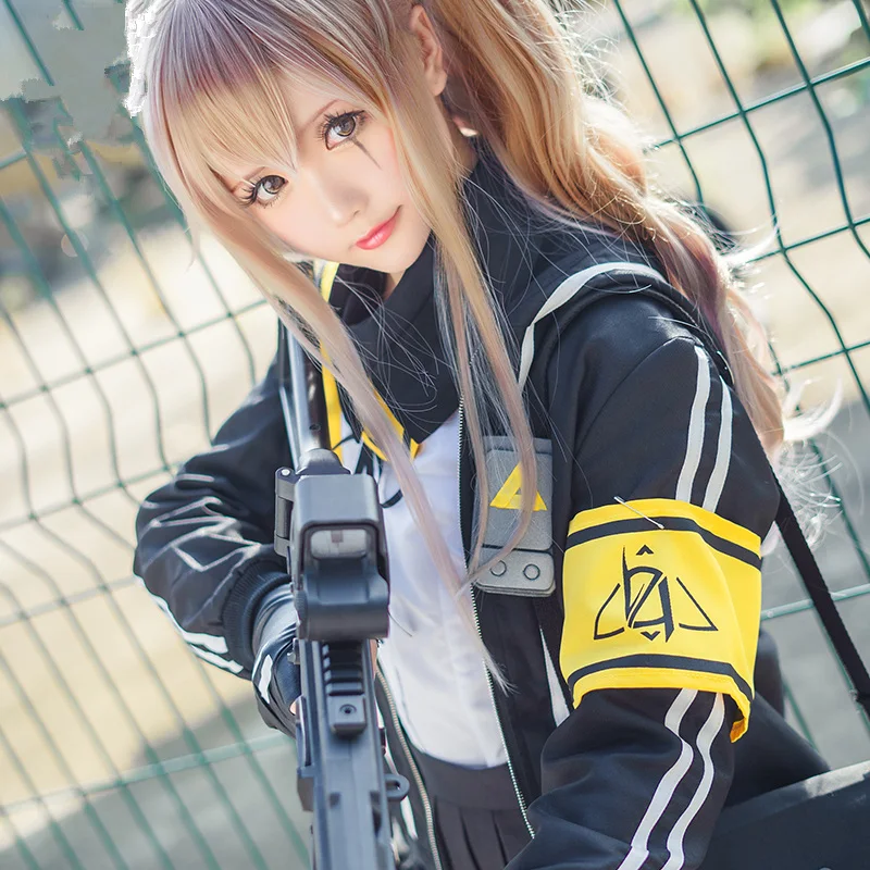 Горячая игра девушки Frontline Ump45 Ump9 Косплей Костюм битва униот полный набор на Рождество