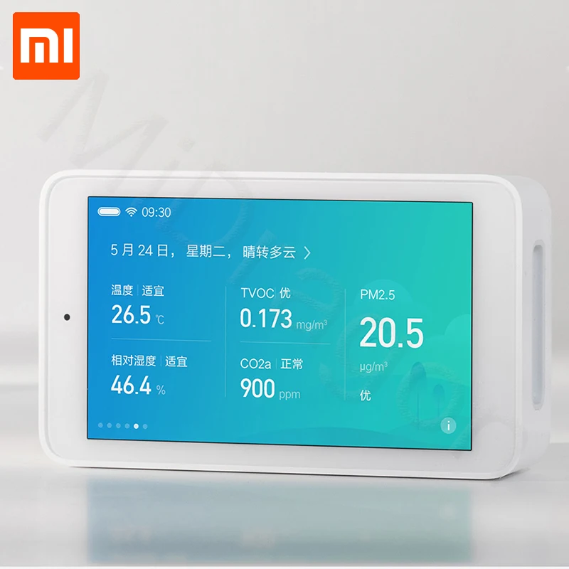 Новое поступление Xiaomi Mijia детектор воздуха высокоточное зондирование 3 97 дюймов