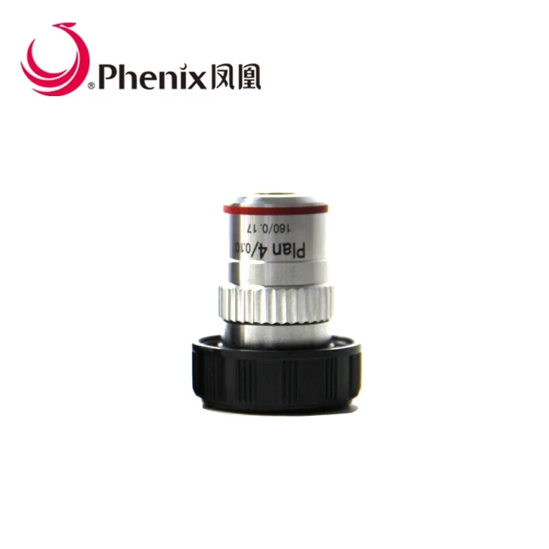 Ахроматический объектив Phenix 195 мм 4X 10X 40X 100X для биологической медицины |