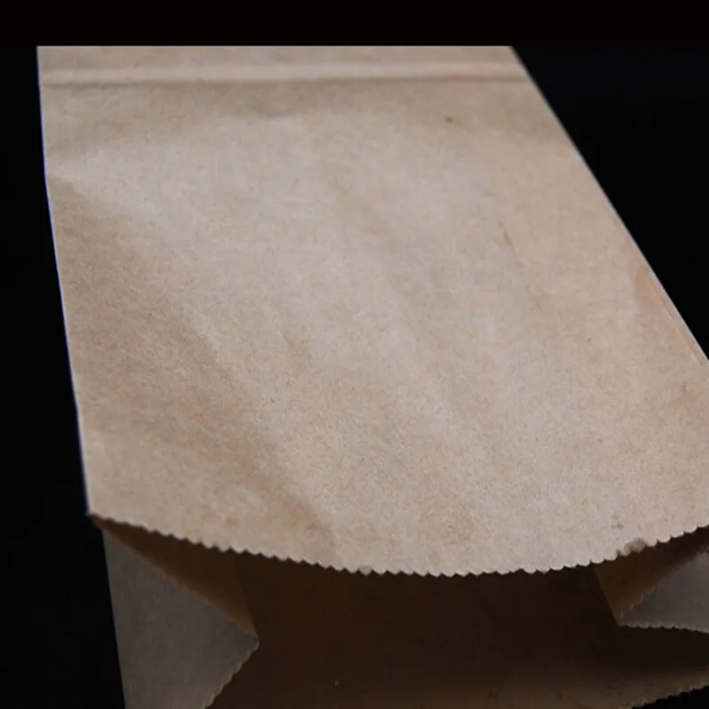 Подарочный пакет из крафт-бумаги для закусок Конфеты упаковочные мешки печенья