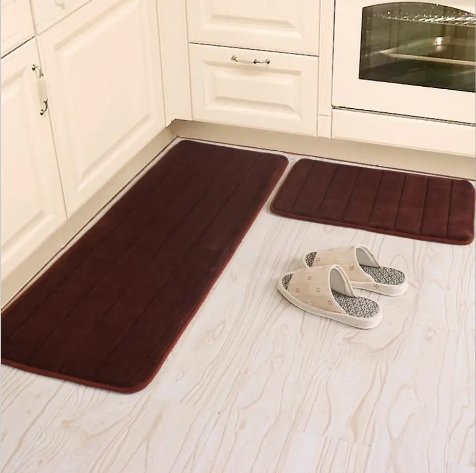 50x80 + 60x160 см/комплект утолщенные коралловые бархатные ковры для гостиной