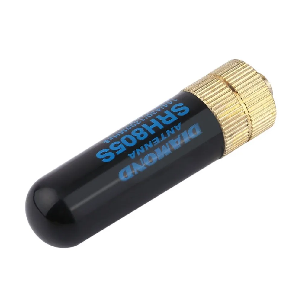 SRH805S 2.15dBi SMA-F Женский двухдиапазонный VHF/UHF 144/430/MHz Антенна 10 Вт 50 Ом для Baofeng GT-3 UV-5R радио Прямая поставка