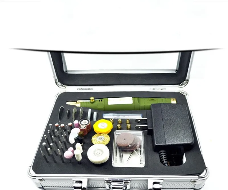 WLXY P-800 80 шт. миниатюрная многофункциональная электрическая дрель для резьбы