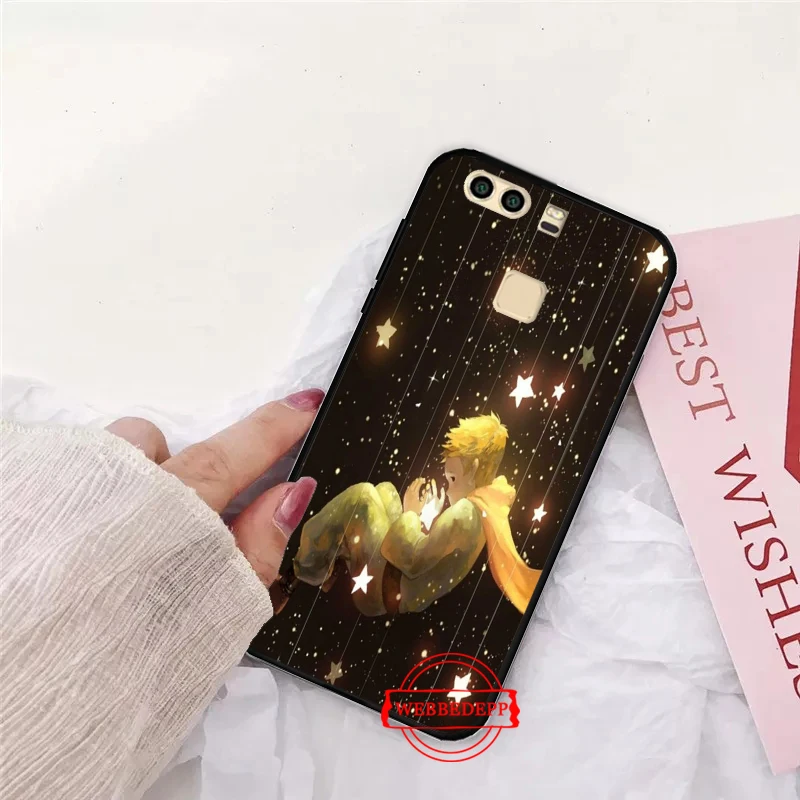 Силиконовый чехол little prince fox для Huawei P8 Lite 2015 2017 P9 2016 Mimi P10 P20 Pro P Smart 2019 P30|Бамперы| |