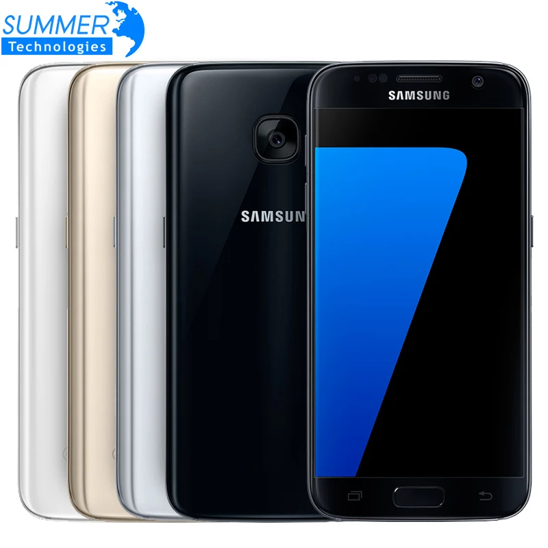 

Unlocked Samsung Galaxy S7 G930F Mobile Phone 4G LTE 5.1" 12MP Quad Core 4GB RAM 32GB ROM NFC GPS Cell Phone