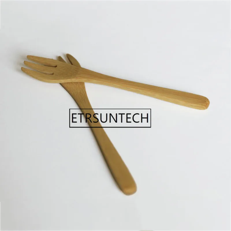 500 шт. вилка из бамбука | Дом и сад