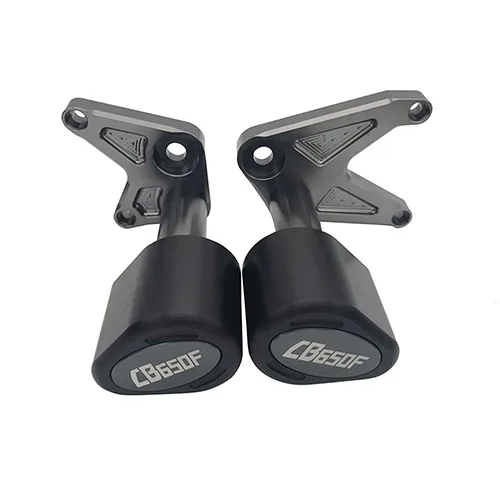 CB650F Gray Для HONDA CB650F CB650R CBR650R CBR650F 14-19 мотоциклетные защита от падения рамка ползунок обтекатель Защита Анти Краш Pad протектор - Цвет: CB650F Gray