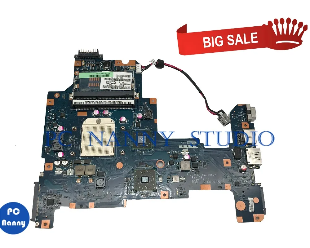 Материнская плата PCNANNY K000103980 для Toshiba Satellite L670D L675D материнская ноутбука DDR3 с ЦП