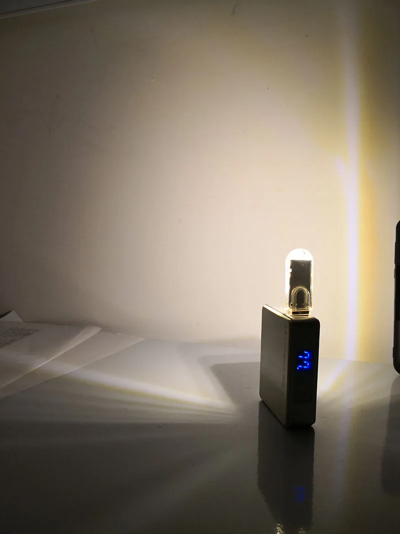 Ноутбук с ночным освещением для чтения книг 3 светодиода USB Светодиодная лампа