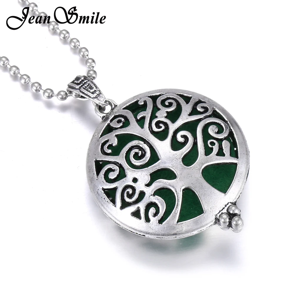 Aromatherapy Diffuser Necklace Open Tree of Life Lockets Pendant Perfume Essential Oil Aroma Locket | Украшения и аксессуары
