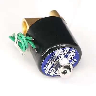 AC24V N/C 2-сторонний 1/4 &quotBSP газовый водяной пневматический Электрический