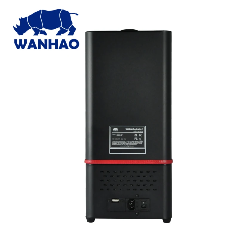 2018 newest WANHAO D7 PLUS Resin Jewelry Dental 3D Printer , Cheap Personal desktop dlp sla LCD 3d printer machine